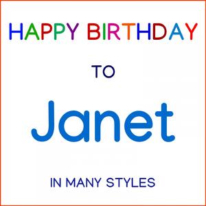 Happy Birthday To Janet - Hard Rock