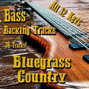 A Major Slow Backing Track for Bass Players | Country Bluegrass style