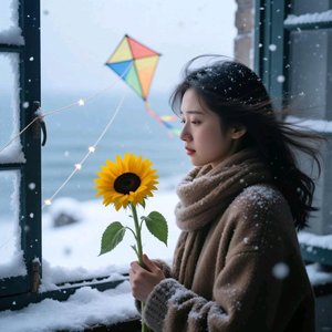 我本想送你一朵太阳花