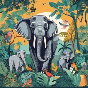 Abenteuer im Dschungelgarten