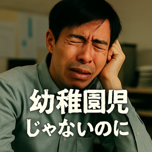 幼稚園児じゃないのに