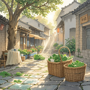 晨市烟火诗
