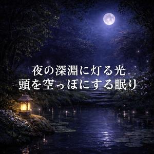 月夜の庭土に沈む安堵