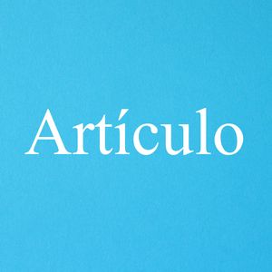artículo