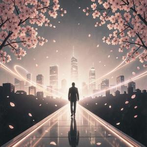 桜の夜に