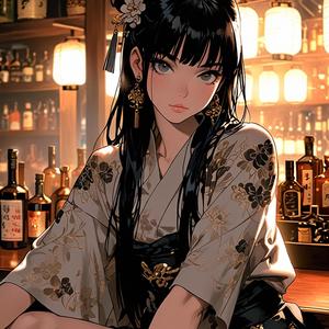 黄金の灯火に舞う夜