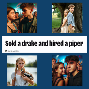 Walked along the bank