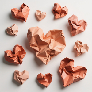 Crumpled Hearts