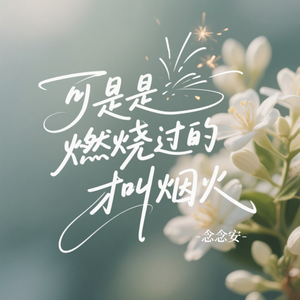 可是燃烧过的才叫烟火