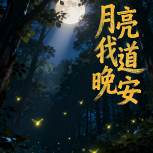 月亮代我道晚安