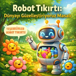 Robot Tıkırtı Dünyayı Güzelleştiriyoruz Masalı