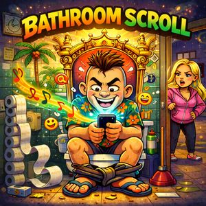Bathroom Scroll