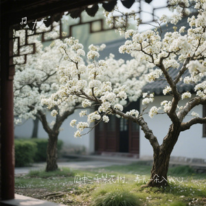 庭中三千梨花树，再无一朵入我心