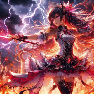 The Scarlet Oath in Bloom (English Style)