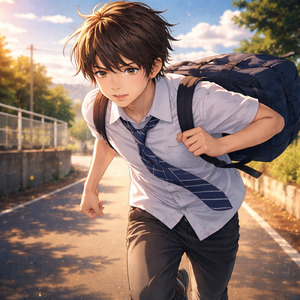 君に追いつくために走った卒業ロード