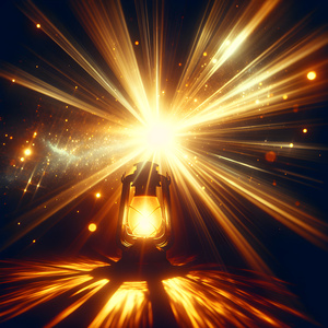 Ich im Licht