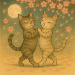 猫のずんちゃっちゃワルツ