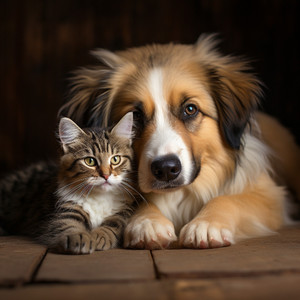 Coro De Perfección De Patas Junto Al Lago