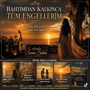 Bahtımdan kalkınca tüm engellerim