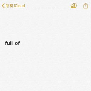 Full of（Prod by MEGA）