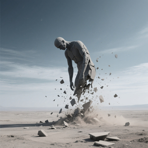 Runtuhnya Aku dari Sepi