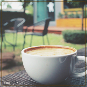 라떼 한잔