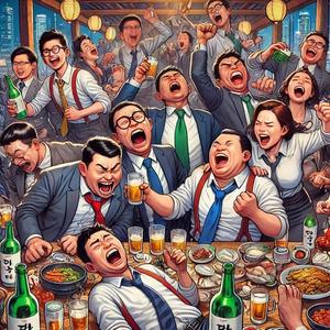 소주로 머리 터뜨리기_ 막차 놓친 직장인의 복수