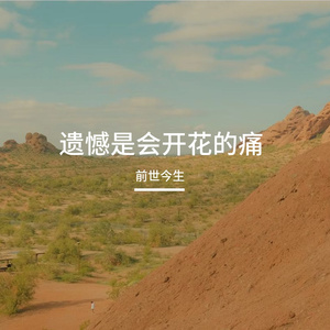 遗憾是会开花的痛