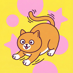ハッピー・ウップス・キャット