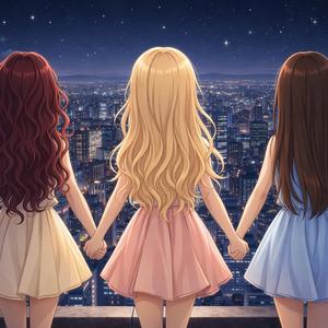 JP/PL 私たち三人Watashitachi sannin / My trzy