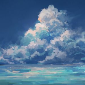 洁白的山