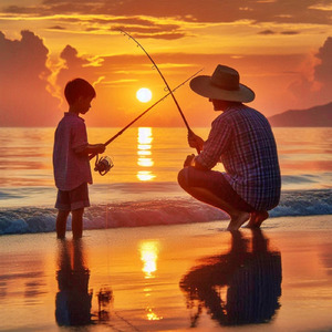親父と息子釣りの継承