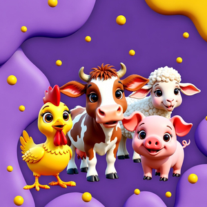 Perleťový Bibi Dáždnik - Klasické Detské Pesničky