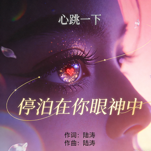 心跳一下停泊在你眼神中