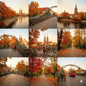 Jesień we Wrocławiu