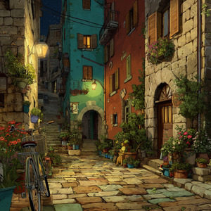 傷心のキキ (映画「魔女の宅急便」より)