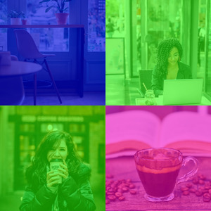 微妙的咖啡店心情