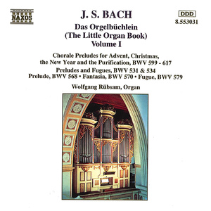 Das Orgelbüchlein, BWV 599-644:Herr Christ, der ein'ge Gottessohn, BWV 601