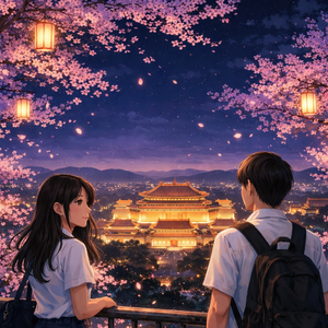 樱花夜的回声