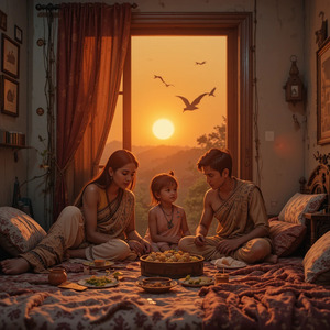 सुबह मुझे रोशन करती है