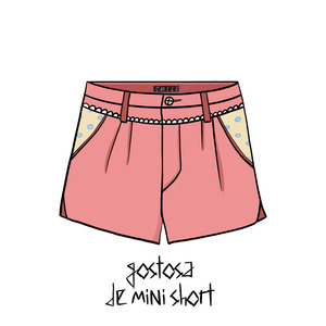 Gostosa De Mini Short