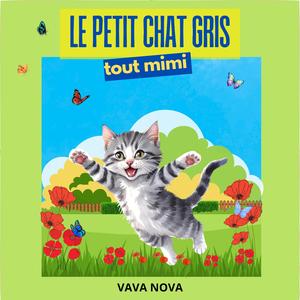 Le petit chat gris tout mimi
