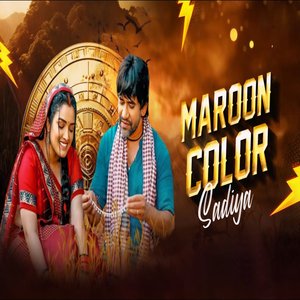 Maroon Color Sadiya