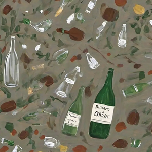 碎瓶间的往昔回响