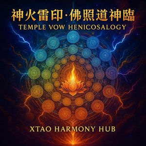 紫金雷火壇封印：雷火印 · 佛法道三界火印 (神火雷印 ·佛照道觀神臨) 熙蓮 · 燭道