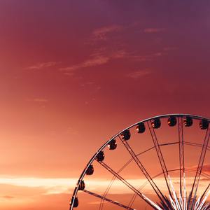 傍晚の摩天轮