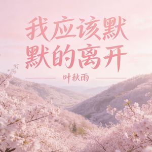 我应该默默的离开