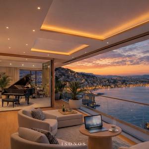 A Scarf and the City at Night