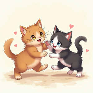 「はらはらどきどき キャットファイト」