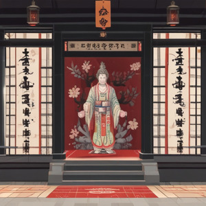 水面に映る桜の舞